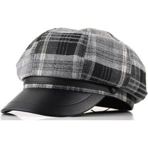 Womens Newsboy Cap French Fashion Hats Summer Cabbie Baker Boy Hat for